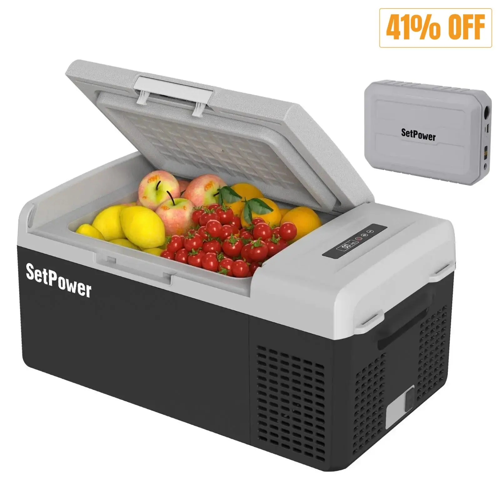 Setpower FC15 Portable Refrigerator Freezer Car Refrigerator 15.8Qt - Image 12