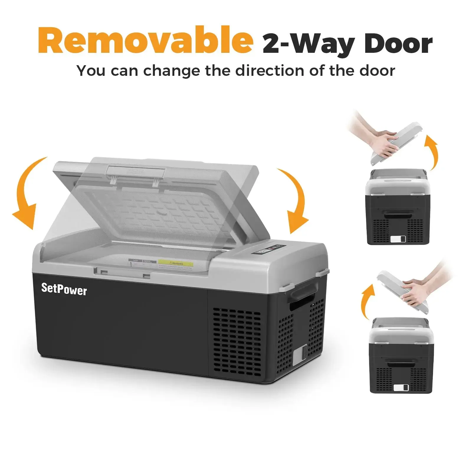 Setpower FC15 Portable Refrigerator Freezer Car Refrigerator 15.8Qt - Image 6