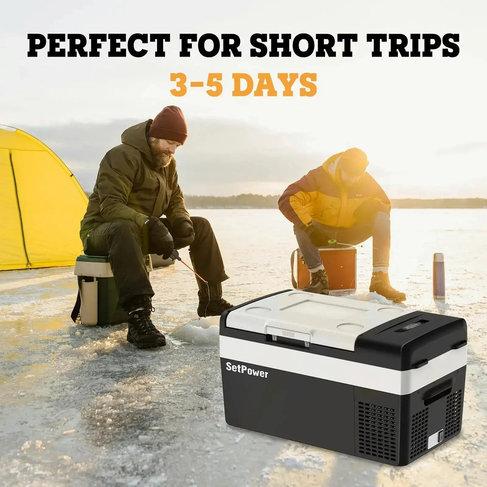 Setpower MC20 12 Volt Fridge for Camper Electric Cooler for Car 21Qt - Image 7