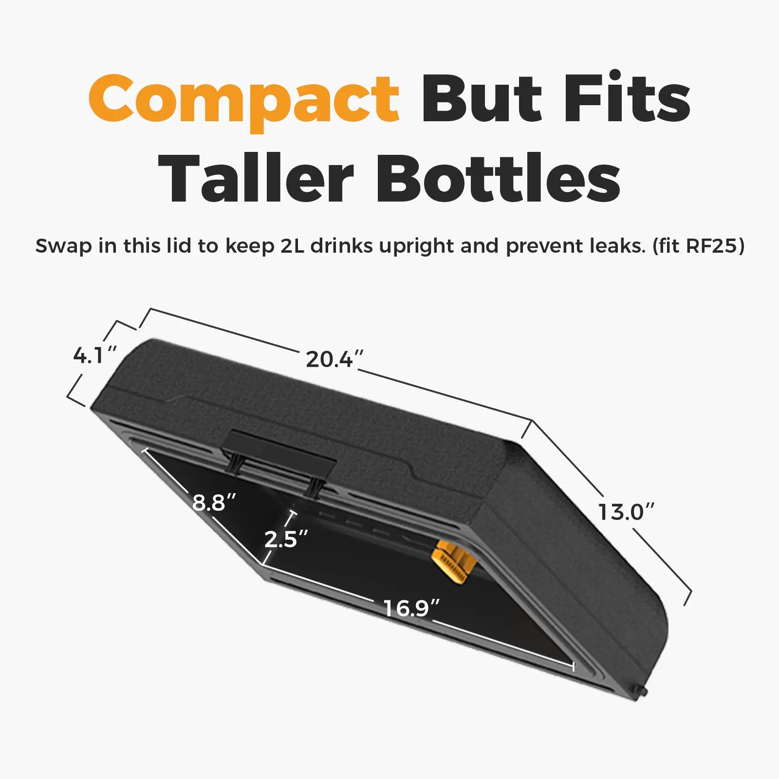 Only $49.99 | NEW RF Tall Lid for RF20/25 Car Fridge | Add 7QT Capacity - Image 5