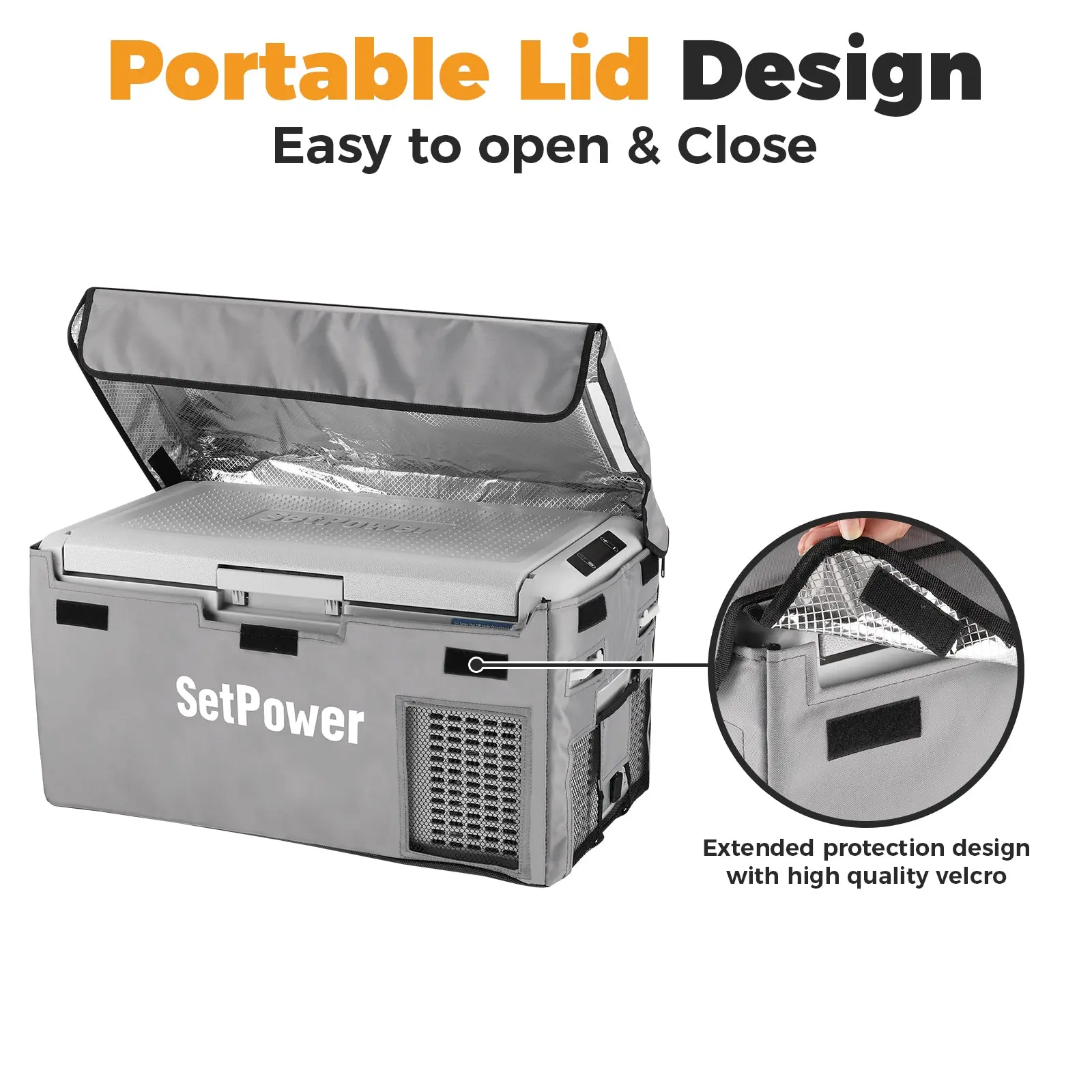 Setpower Insulated Protective Cover For RF20 25 12 Volt Freezer - Image 5