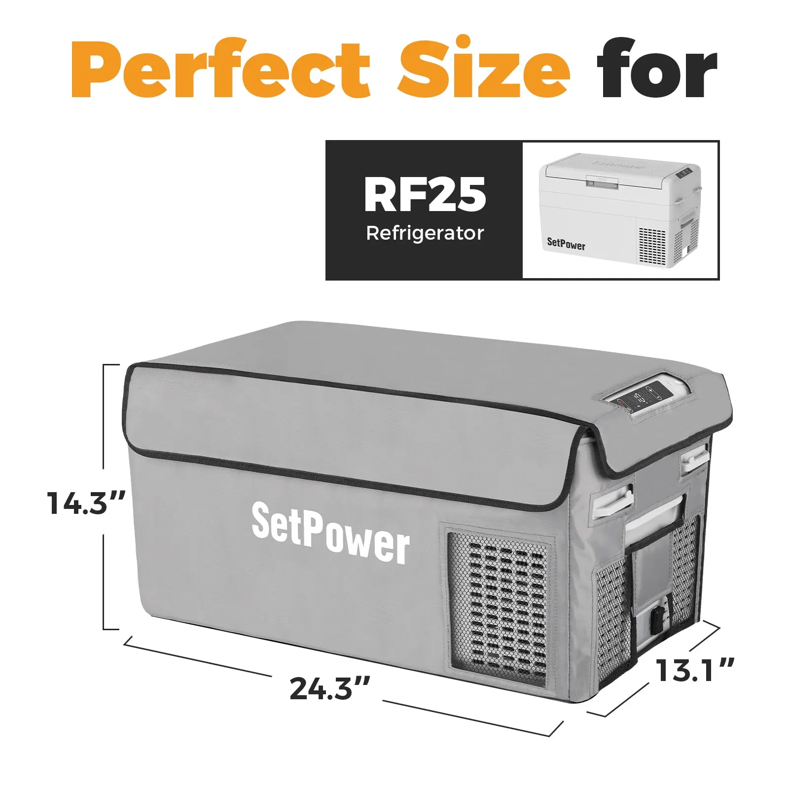 Setpower Insulated Protective Cover For RF20 25 12 Volt Freezer - Image 7