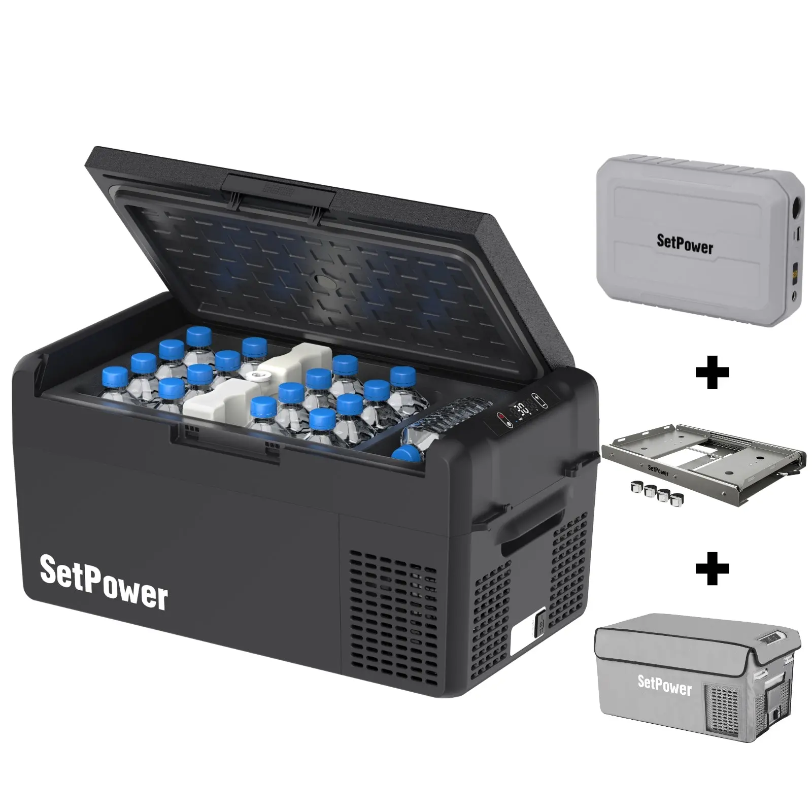 Setpower RF20 Electric Cooler 12V Fridge Freezers with Battery Slide - Image 12