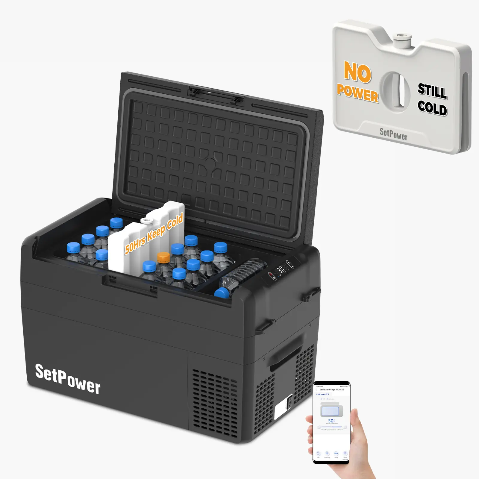 Setpower RF25 Electric Cooler 12 Volt Freezer Car Refrigerator 27Qt(Ship Out August 5th) - Image 11