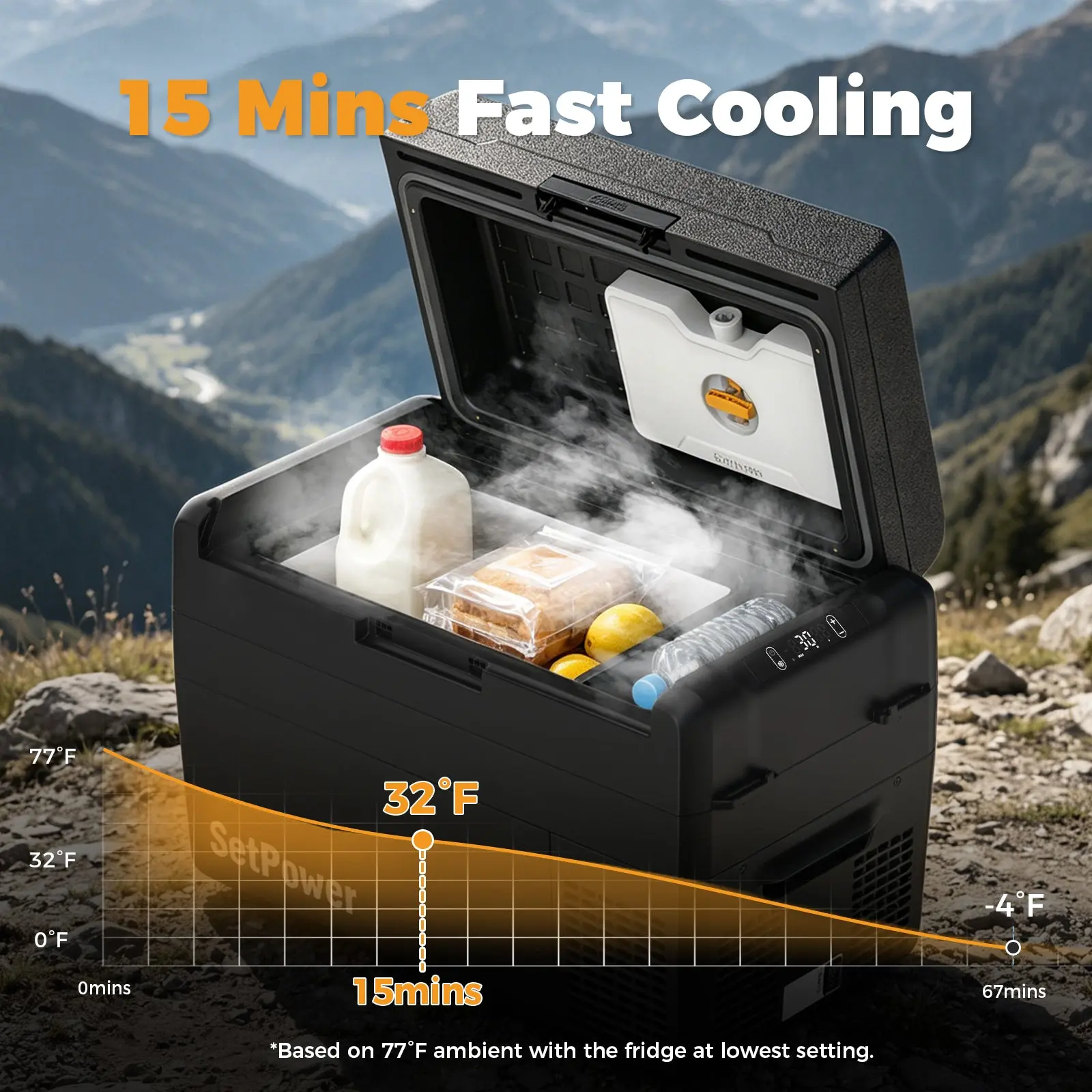 New Arrival Upgrade 34QT | Setpower RF30 PRO 12 volt refrigerator 34QT(Ship Out July 31th) - Image 5
